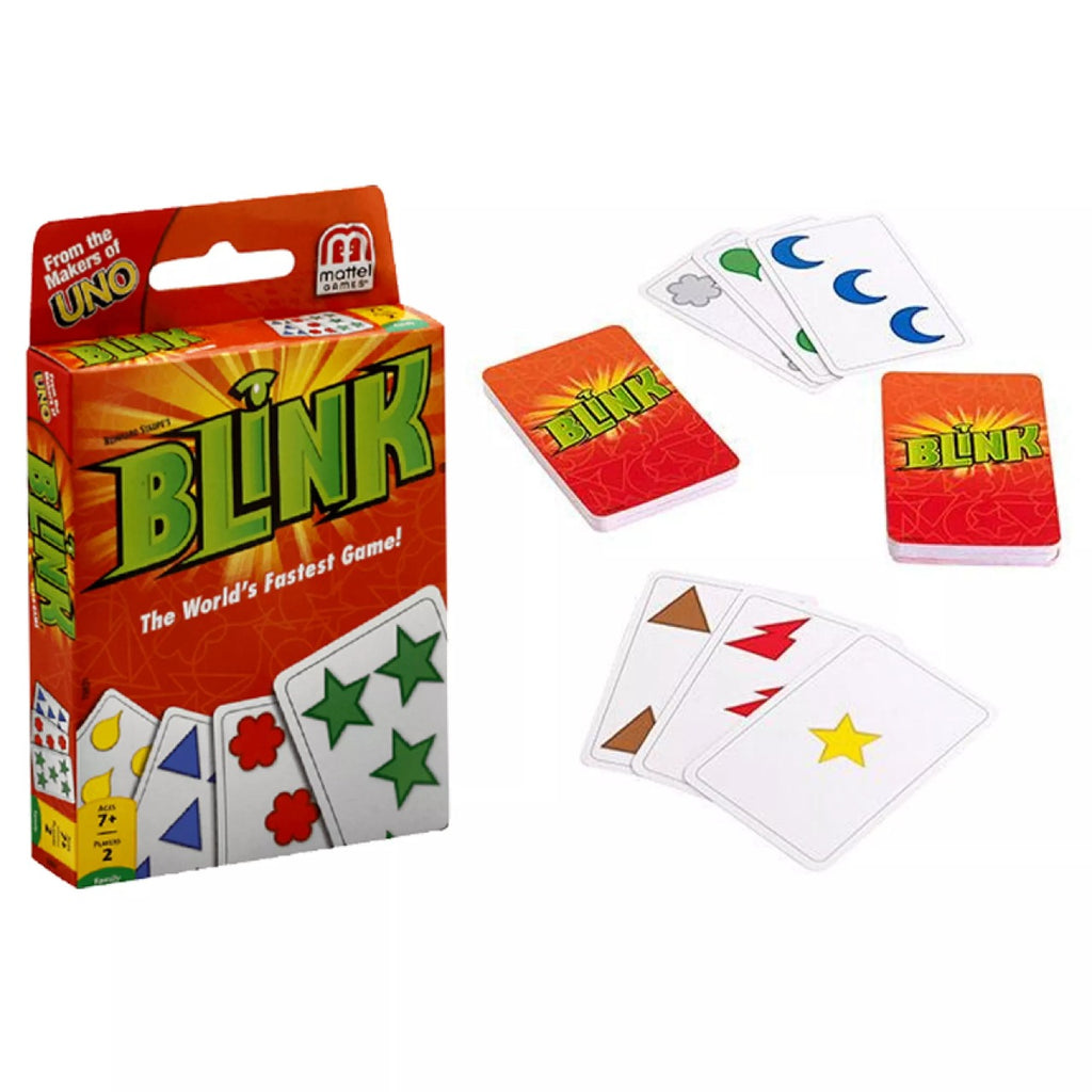 Mattel Blink Card Game The World's Fastest Game (pack of 2)