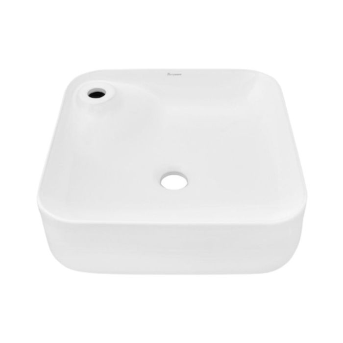 Parryware Table Top Square Shaped White Basin Area Nuva C8912