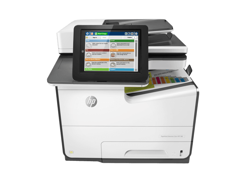 Pagewide Ent Color MFP 586f