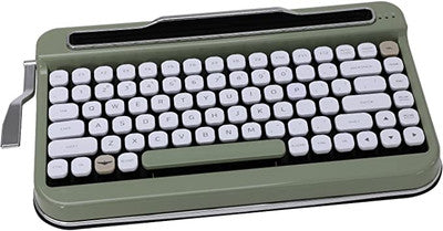 Penna Bluetooth Keyboard with Diamond Keycap(US Language) (Switch-Cherry Mx Blue, Olive Green)
