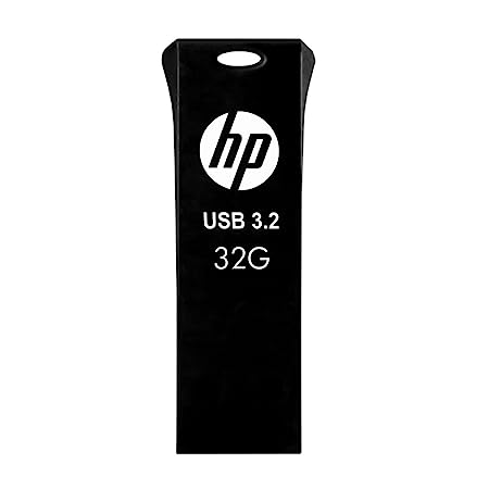 Open Box, Unused HP x307w 32GB USB 3.2 Pen Drive Black Pack of 10