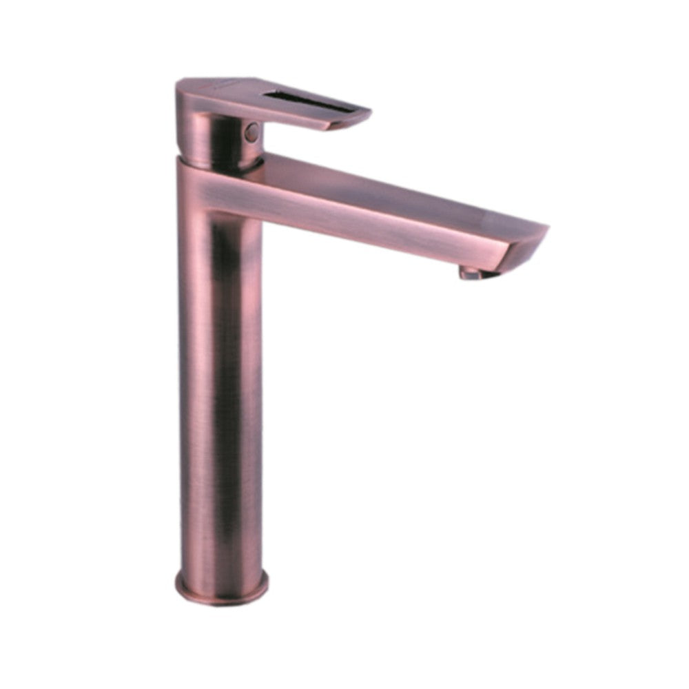 Parryware Tall Basin Mixer Red Copper T4946A6