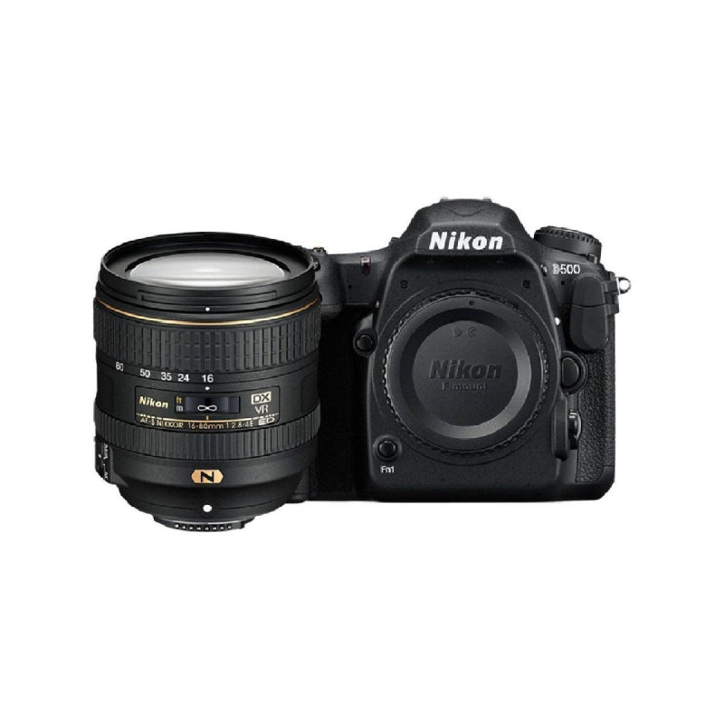 Nikon D500 20.9Mp Digital Slr Camera Black Lens Kit