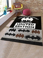 Load image into Gallery viewer, Saral Home Detec™  Batman Carpet (90 X 150 CM) - BLACK KIDS COLLECTION 
