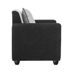 Load image into Gallery viewer, Detec™Tulip Fabric Sofa Set Black Grey
