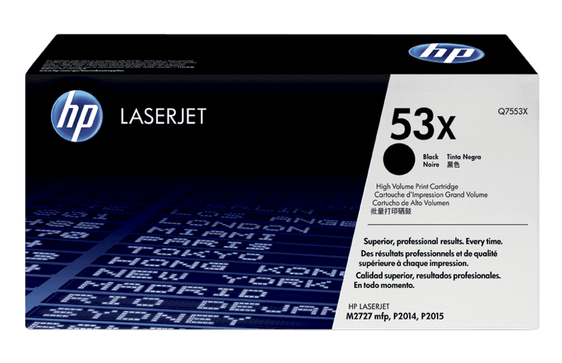 HP 53X Black Contract LaserJet Toner Cartridge