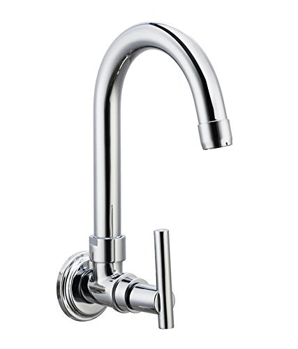 Parryware Agate G0621A1 Brass Sink Cock, Standard, Silver