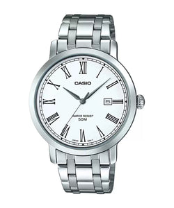 Casio Enticer Analog White Dial Men's Watch MTP E149D 7BVDF A1381