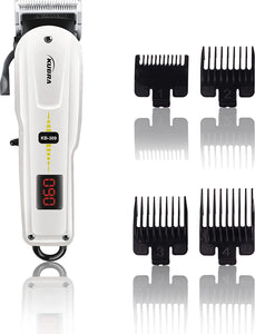 Kubra KB-309 Professional Cordless Rechargeable LED Display Hair Clipper