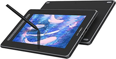 Drawing Tablet with Screen - XP-PEN Artist12 2nd Pen Display Computer Graphics Tablet Black