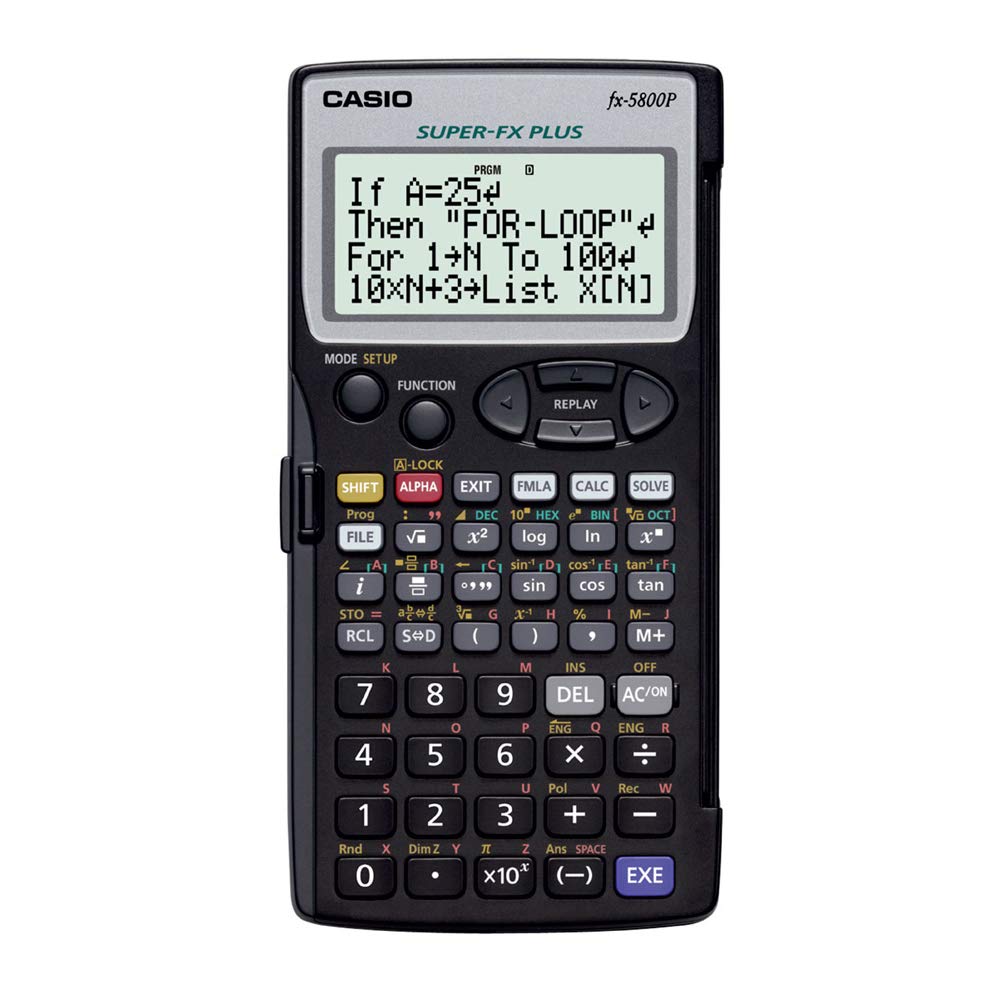 Casio FX-5800P Scientific Programmable Calculator