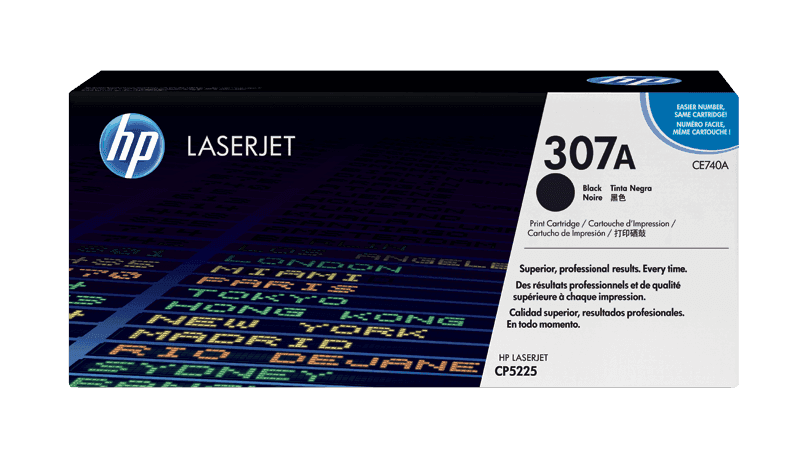 HP 307A Black Original LaserJet Toner Cartridge