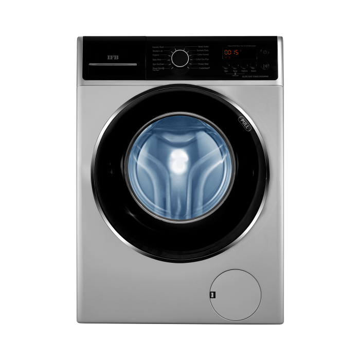 Ifb Elite Zxs 7 Kg Silver Front Load Washing Machine