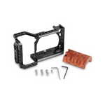 Load image into Gallery viewer, SmallRig 2097C Cage Kit with Wooden Grip for Sony a6500
