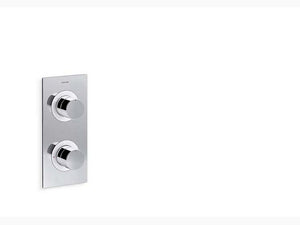 Kohler K-99866T-9-CP RECESSED THERMOSTATIC 3 WAY TRIM