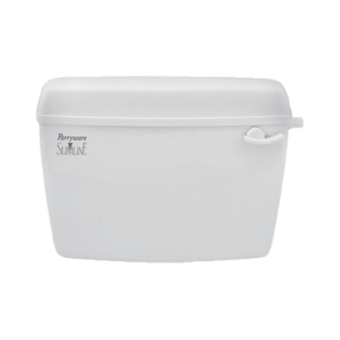 Parryware Standard External Wall Mounted Cistern Without Frame E8333 White
