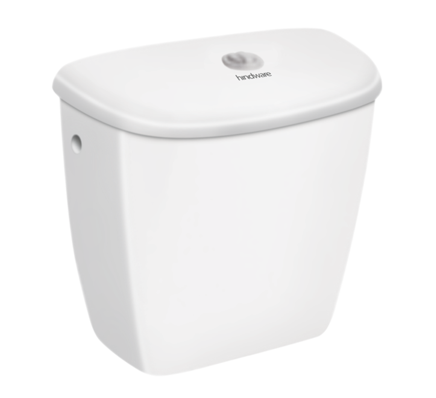 Hindware Dual Flush Ceramic Cistern