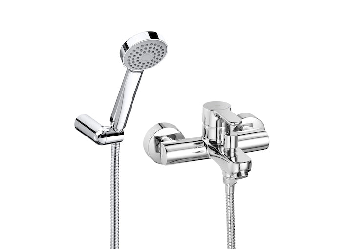 Roca L20 Wall Mounted Bath Shower Mixer With RT5A0109C02
