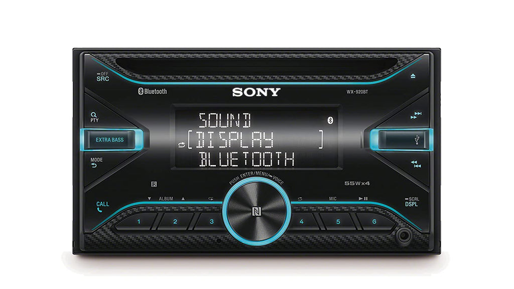 ब्लूटूथ तकनीक के साथ Sony WX-920BT सीडी रिसीवर