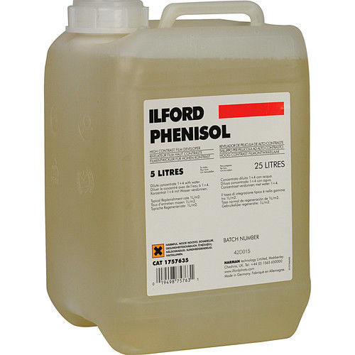 Ilford Phenisol X-Ray Developer 5 LITERS