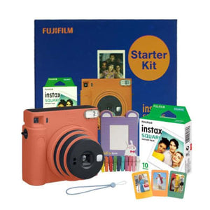 Fujifilm Instax Sq 1 Starter Kit Terracotta Orange