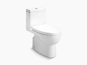 Kohler Reach One-piece toilet with Quiet-Close seat cover in white