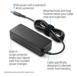Load image into Gallery viewer, HP 65W AC Charger Adapter 7.4mm for HP Pavilion Black
