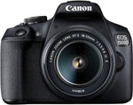 गैलरी व्यूवर में इमेज लोड करें, Canon EOS 1500D 24.1 डिजिटल SLR कैमरा (काला) EF S18-55 II लेंस के साथ
