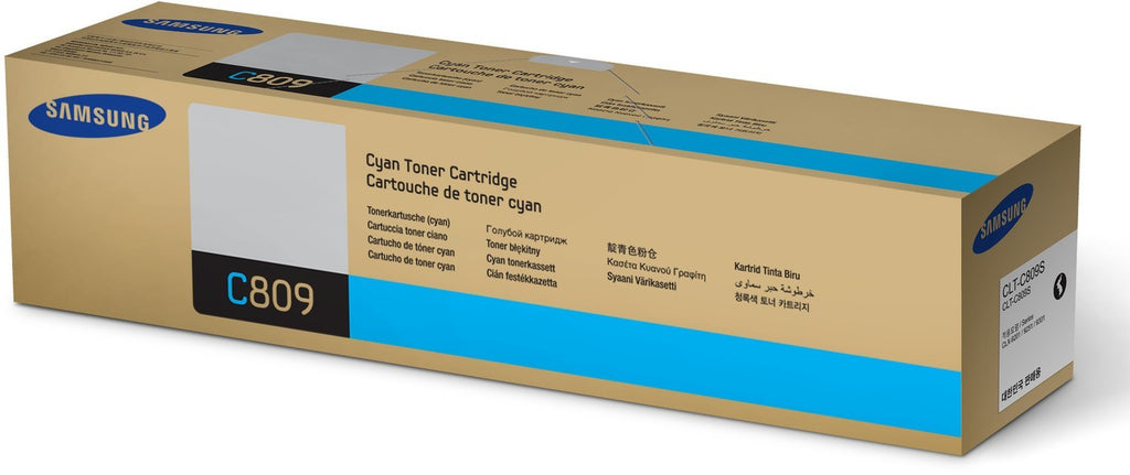 Samsung CLT-C809S Cyan Toner Cartridge