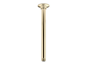 Kohler Shower Arm Ceiling-mount Shower Arm in French Gold K-16347IN-AF