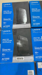 ओपन बॉक्स, अप्रयुक्त Linksys E5600 AC 1200 डुअल-बैंड कवरेज, आसान ब्राउज़र सेटअप और पैरेंटल कंट्रोल के साथ 1,000 वर्ग फुट तक
