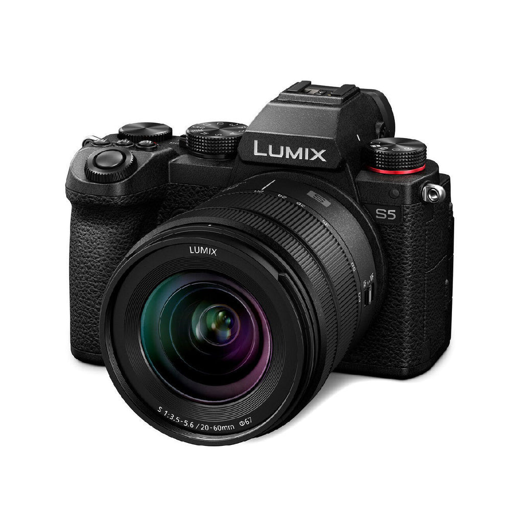 पैनासोनिक लुमिक्स S5 मिररलेस डिजिटल कैमरा 20-60 मिमी लेंस के साथ