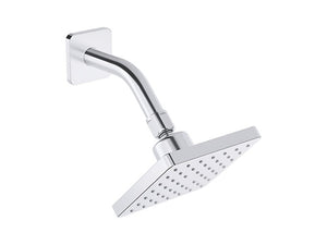 Kohler PARALLEL K-22645IN-CP Square showerhead with shower arm in polished chrome