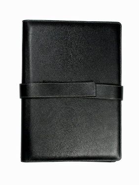 Sukeshcraft Army Dak File Folder RFID Protected Black & Grey