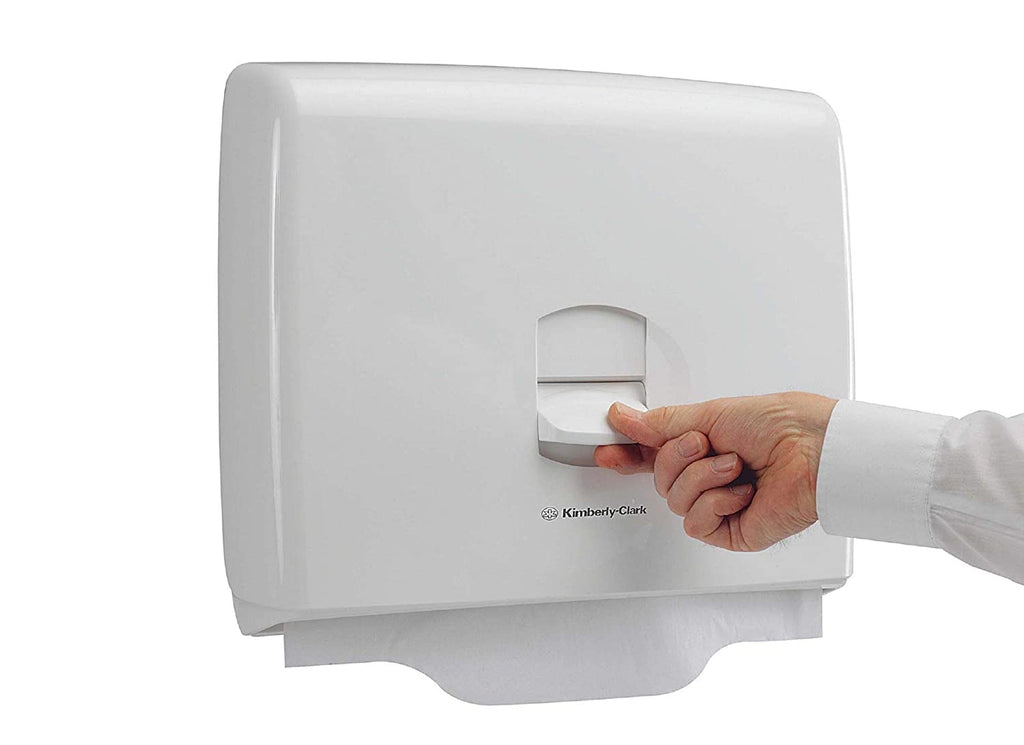 Kimberly-Clark Aquarius White Personal Toilet Seat Cover Dispenser,69570