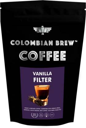 कोलम्बियाई ब्रू वेनिला फ़िल्टर कॉफी 100 ग्राम (2 का पैक)