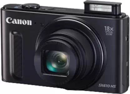 Canon SX610 HS Point & Shoot Camera Black