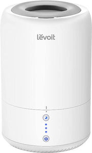 Levoit Humidifiers for Baby Bedroom, Top Fill Cool Mist for Kids Nursery, Plants With Essential Oil