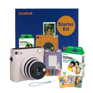 Fujifilm Instax Sq 1 Starter Kit Chalk White
