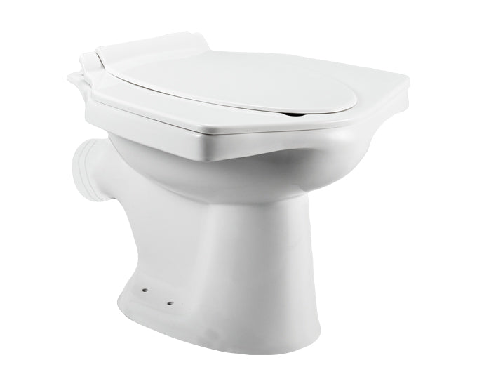 Cera Universal P Trap With Ceranglo Deluxe Seat Cover Ivory S1053107