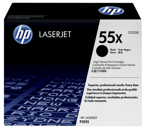 HP 55X Black Contract LaserjetToner Cartridge