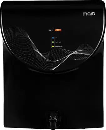 Open Box, Unused MarQ by Flipkart MQWPAROUVB7L 7 L RO + UV Water Purifier with Mineraliser & Copper Black