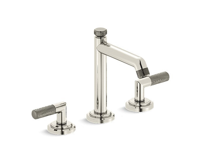 Kohler Kallista Sink Faucet Tall Spout Lever Handles Pinna Paletta by Laura Kirar P24900-SNW-SN