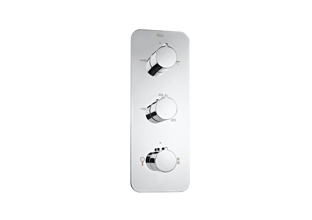 Roca 4 Way Concealed Thermostatic Shower Wall RT5A2878C00
