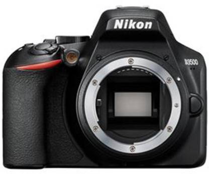 केवल NIKON D3500 DSLR कैमरा बॉडी (काला)