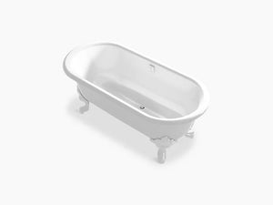 Kohler Cleo 1.7m Freestanding Cast Iron Bath K-11195T-0