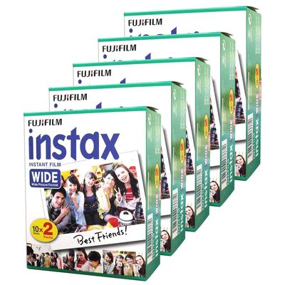 Fujifilm Wide 5 20 Pack Value Pack 100Shots