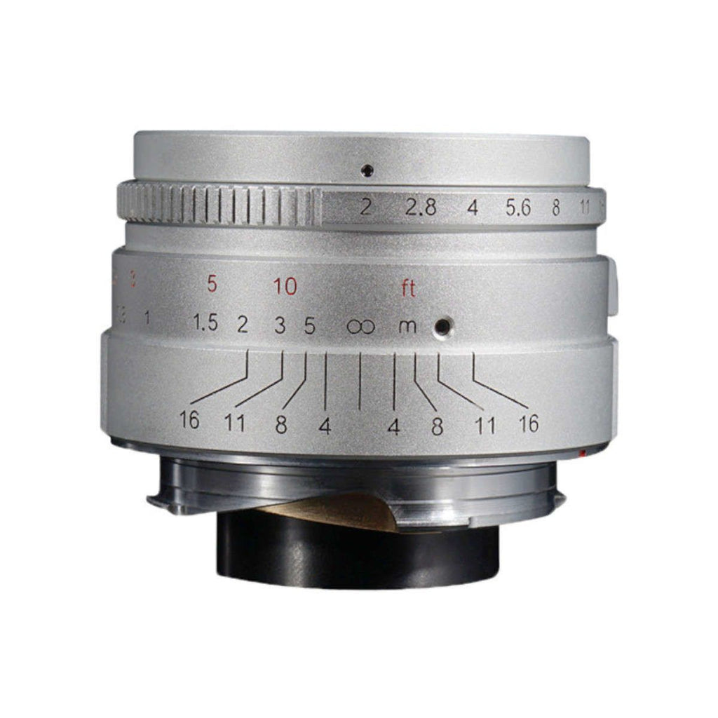 7artisans 35mm F 2 Lens For Leica M Silver