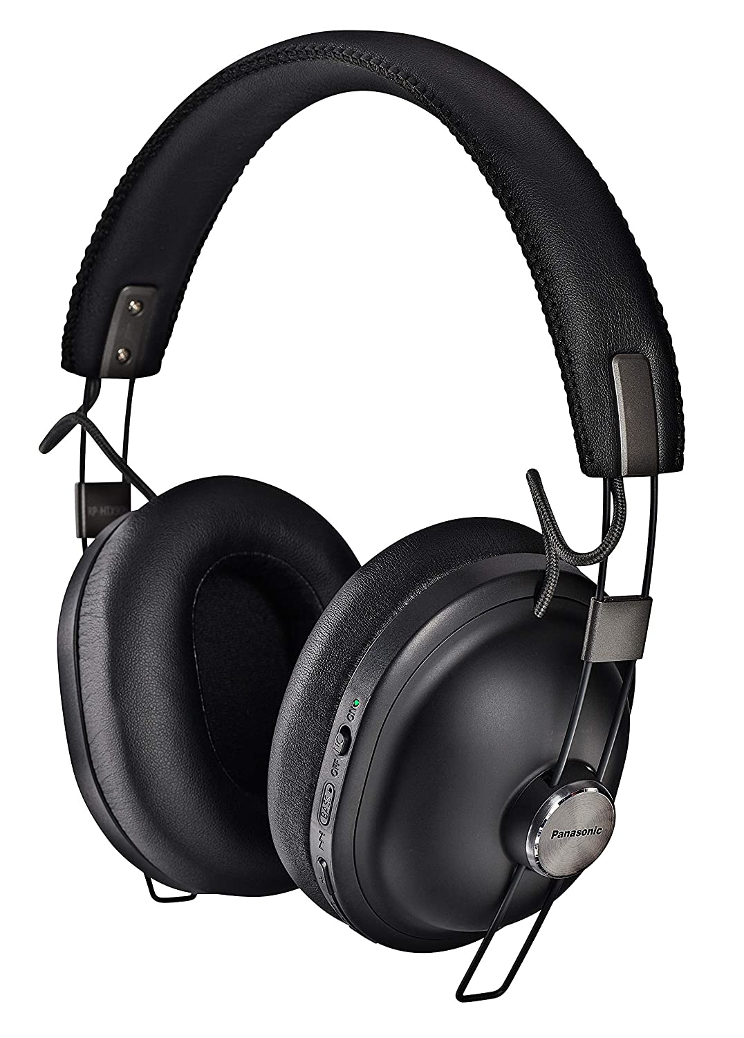 Panasonic Noise Canceling Bluetooth Wireless Headphones Black Rp-htx90ngcw