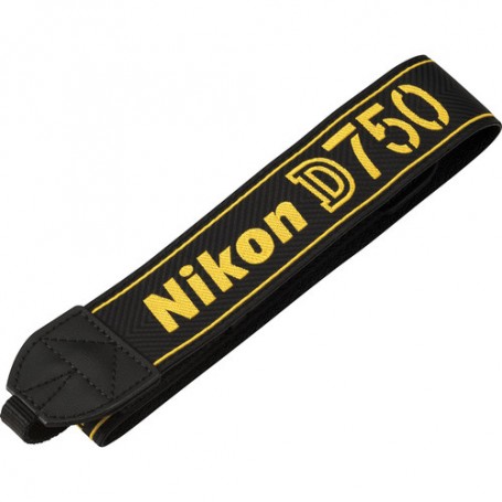 Nikon D750 Dslr कैमरा के लिए Nikon Dc14 नेक स्ट्रैप, काला Niandc14